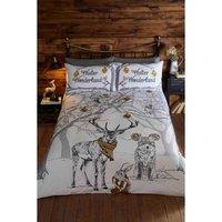 Rapport Home Winter Wonderland Duvet Set Single Multi, Multi