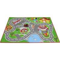 Bburago junior Bb Junior Ferrari Junior City Playmat box , Multi