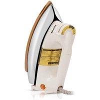 Geepas 1200W Heavy Weight Dry Iron Overheat Protection, White