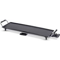 Geepas Teppanyaki Grill Smokeless Adjustable Temperature, Black