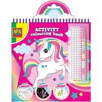Active Colouring Book Glitter 3 In 1, Pink