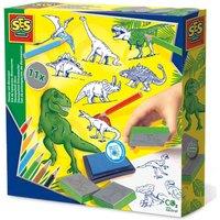 Stamp Set Dinosaur, Multi