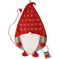 The Seasonal Gift Co. Gonk Advent Calendar, Red