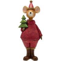 The Seasonal Gift Co. Christmas Jumper Mouse, Red