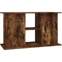 vidaXL Aquarium Stand Smoked Oak 101x41x58 cm Engineered Wood, Brown