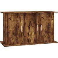 vidaXL Aquarium Stand Smoked Oak 101x41x58 cm Engineered Wood, Brown