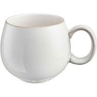 Cooks Professional 4 x 490ml Stoneware Coffee Mugs White, White