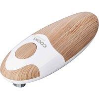 Cooks Professional Electric Automatic Cordless Tin Opener - White, White