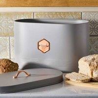 Cooks Professional Bread Bin Grey/Copper, Multi