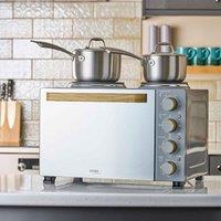 Cooks Professional Mini Oven w/ Hobs 28L Nordic Grey, Grey