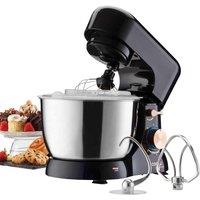 Cooks Professional Stand Mixer, 8 Speed 4.5L Mixing Bowl 1000W - Black/Rose Gold, Multi
