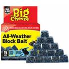 The Big Cheese Mouse/Rat Killer All Weather BlockBait 15x10g