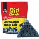 The Big Cheese Mouse/Rat Killer All Weather Block Bait x30