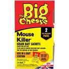 The Big Cheese Mouse Killer Grain Bait Sachets - 2 x 25g