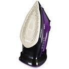Tower T22008 CeraGlide 2-in-1 Cord and Cordless 2400W Steam Iron - Purple/Black