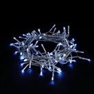 Robert Dyas 100 LEDs Battery Operated String Lights - Ice White