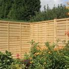 Rowlinson Lap Panel Pressure Treated Fence - 6x4