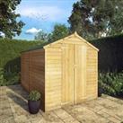 Mercia Overlap Apex Windowless Value Shed - 10 x 6ft