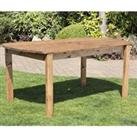 Charles Taylor Six Seater Wooden Rectangle Table