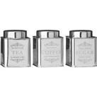 Premier Housewares Chai Canisters - Set of 3