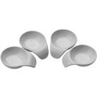 Premier Housewares White Serving Dishes - Set of 4