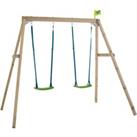 TP Toys Wooden Double Swing Set