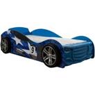 The Artisan Bed Company Twin Turbo Car Bed - Blue