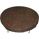 Canadian Spa Round Hot Tub Cover - Brown 198cm