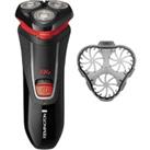 Remington R4001 R4 Style Series Rotary Shaver - Grey/Silver/Red