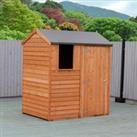 Shire Overlap 6' x 4' Single Door Reverse Apex shed