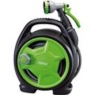 Draper Premium 10M Mini Hose Reel Set - Black & Green