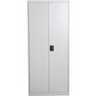 Solstice Cielo Cold Rolled Steel Lockable Filing Cupboard/Cabinet - Cream White