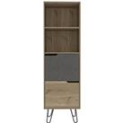 Core Products Manhattan Tall Bookcase With 2 Doors