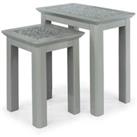 Core Products Perth Nest Of 2 Tables With Stone Top Grey