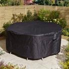 Rowlinson 250 x 93cm Round Furniture Cover - Black