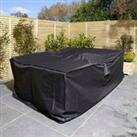 Rowlinson 180x71x93cm Rectangular Furniture Cover - Black