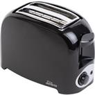 Fine Elements SDA1674 700W 2-Slice Plastic Toaster - Black