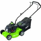 Draper 390mm Composite Deck Petrol Lawn Mower (132cc/3.3HP)