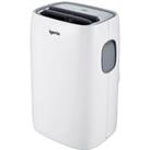 Igenix 9000 BTU 4-in-1 Portable Air Conditioner with Fan, Cooling, Heating & Dehumidifier - White