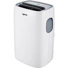 Igenix 12000 BTU 4-in-1 Portable Air Conditioner with Fan, Cooling, Heating & Dehumidifier - White