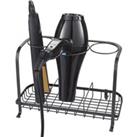 Ricomex Freestanding Hair Dryer & Straighteners Holder Storage Stand Cable Tidy - Graphite