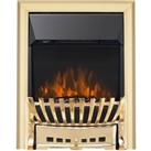 Focal Point Fires 2kW Elegance LED Electric Fire - Brass
