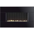 Focal Point Fires 2.6kW Piano Flueless Gas Fire - Black