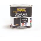 Rustins Quick Dry Small Job Black Satin 250ml