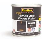 Rustins Quick Dry Small Job Black 250ml Gloss