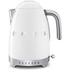 Smeg KLF04WHUK 50s Retro Style 1.7L 3KW Jug Kettle with Variable Temperature - White