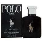 Ralph Lauren Polo Black Eau de Toilette Men's Aftershave Spray 75ml