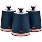 Tower Cavaletto Set of 3 Canisters Blue