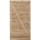 Forest Garden 5'11'' x 2'11'' (180 x 90cm) Double Slatted Gate