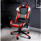 X Rocker Agility Esport Pc Office Gaming Chair - Red